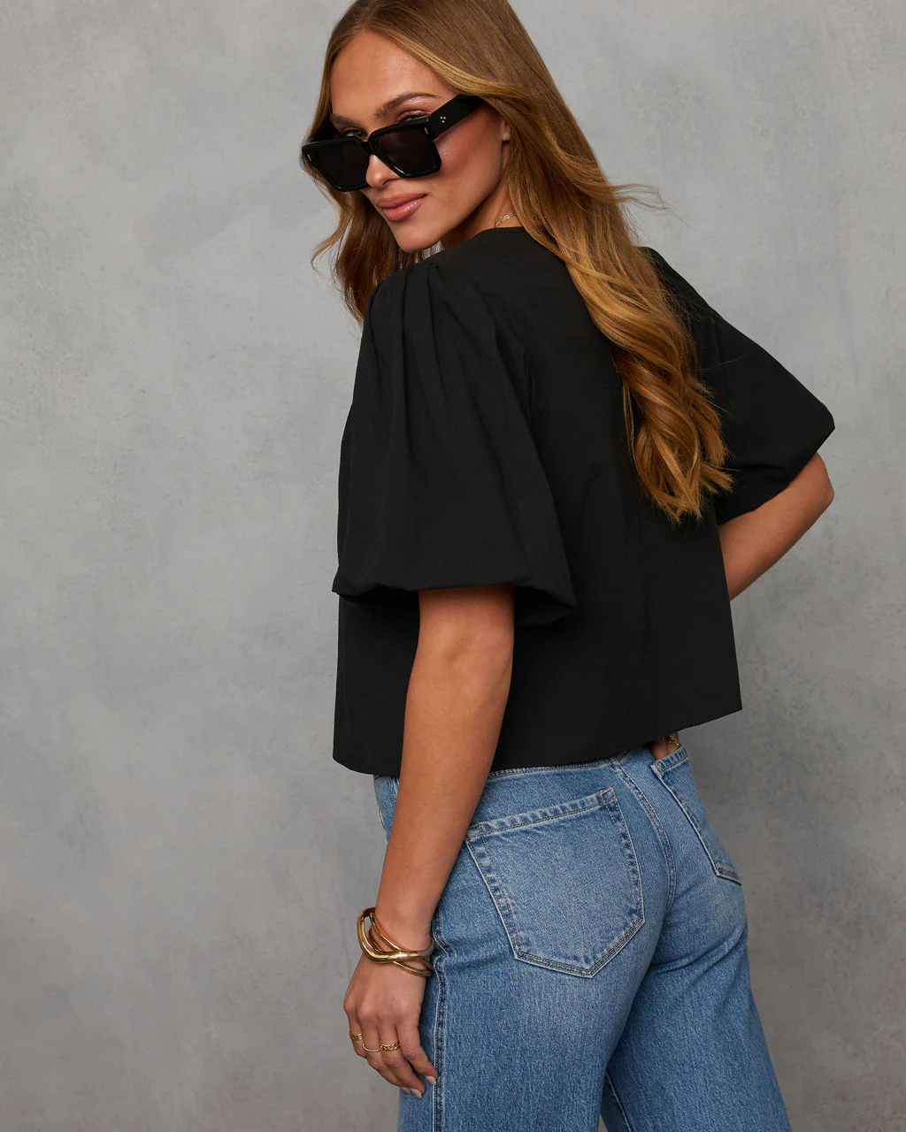 Delphi Poplin Short Sleeve Top