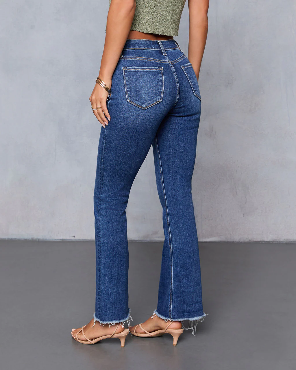 Coelho Stretch High Rise Bootcut Jeans