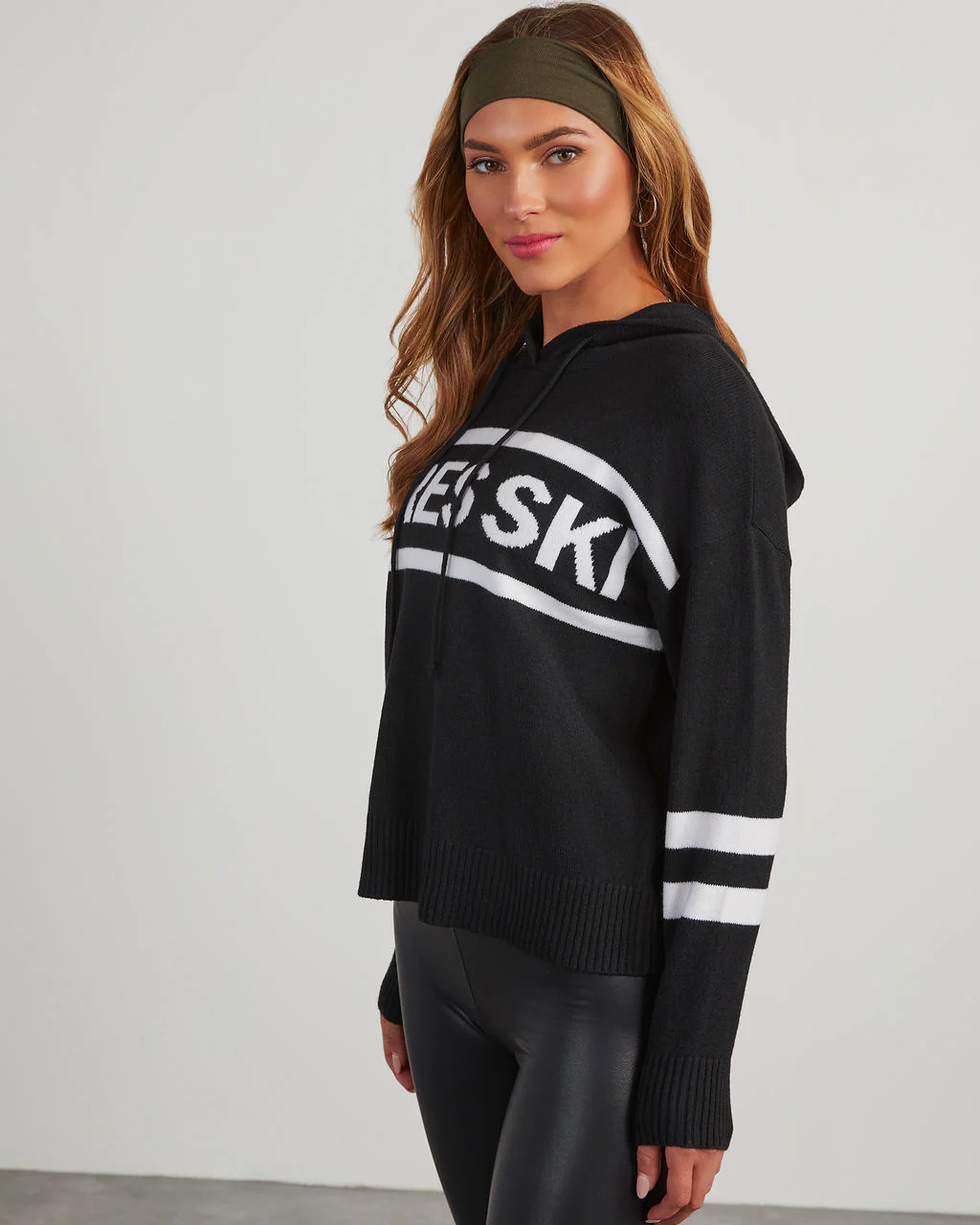 Apres Ski Knit Hoodie