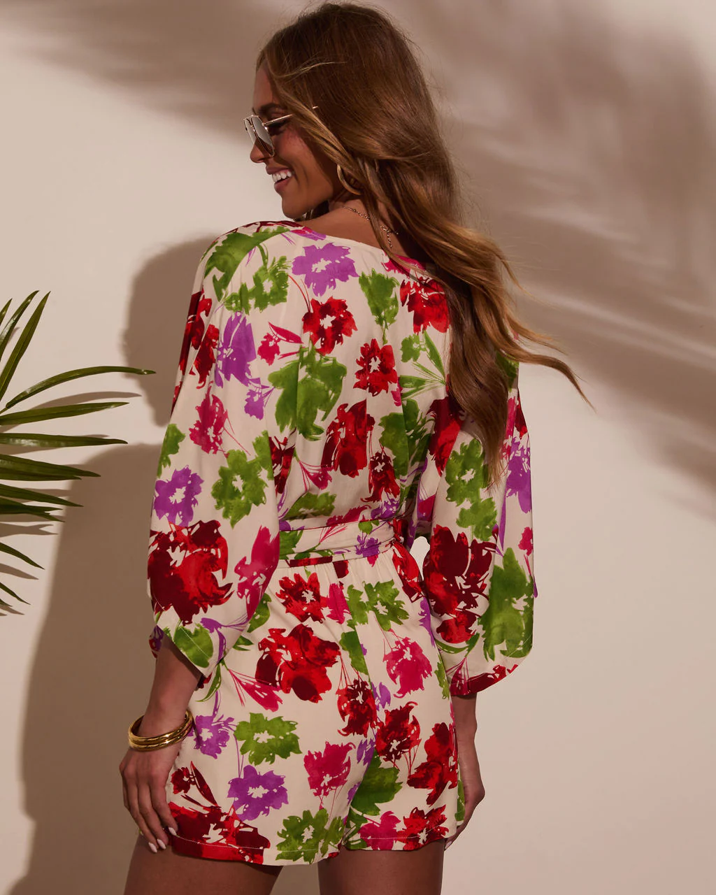 Ariella Kimono Sleeve Romper