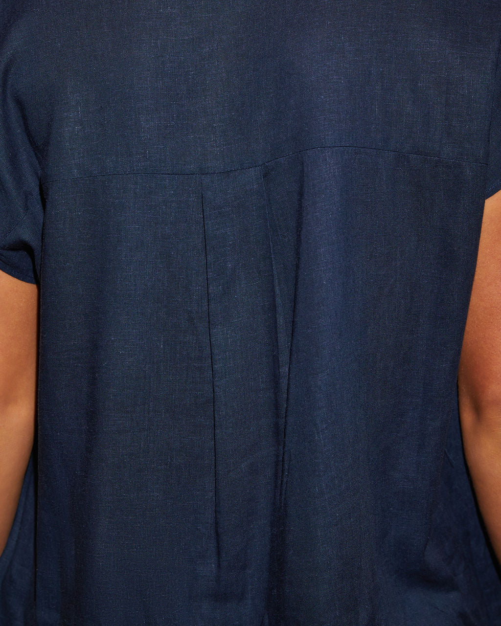 Darby Short Sleeve Linen Blend Button Down