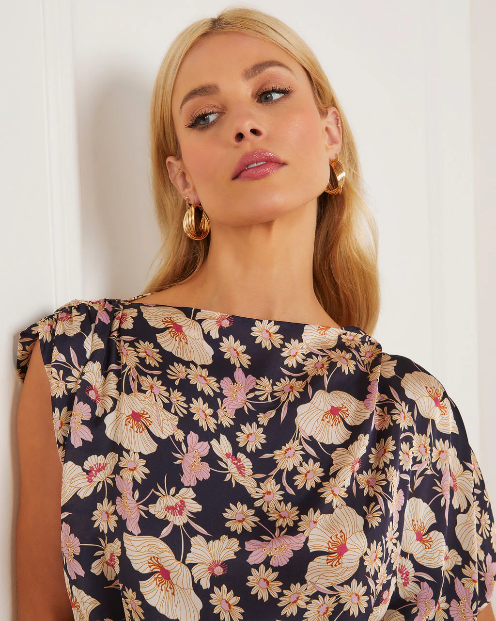 Goldie Twisted Hoop Earrings