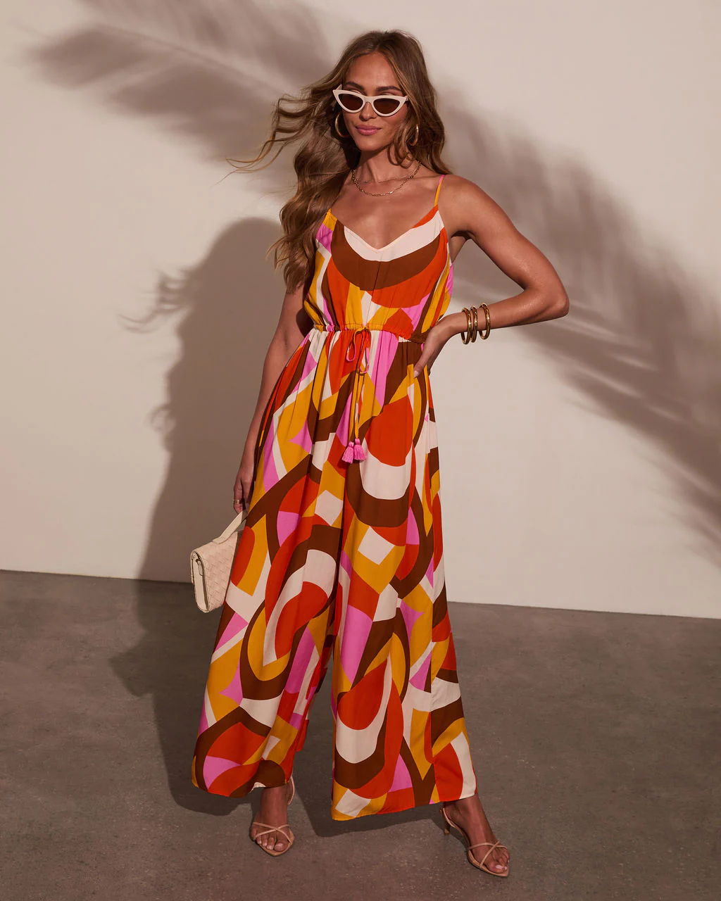 Adina Abstract Printed Jumpsuit