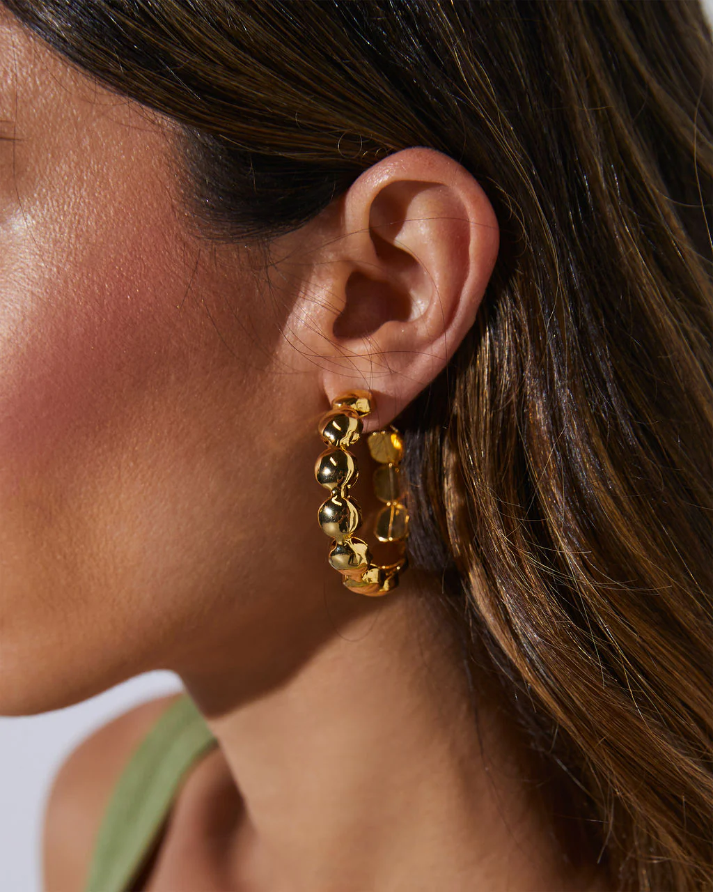 Dilara Bubble Hoop Earrings