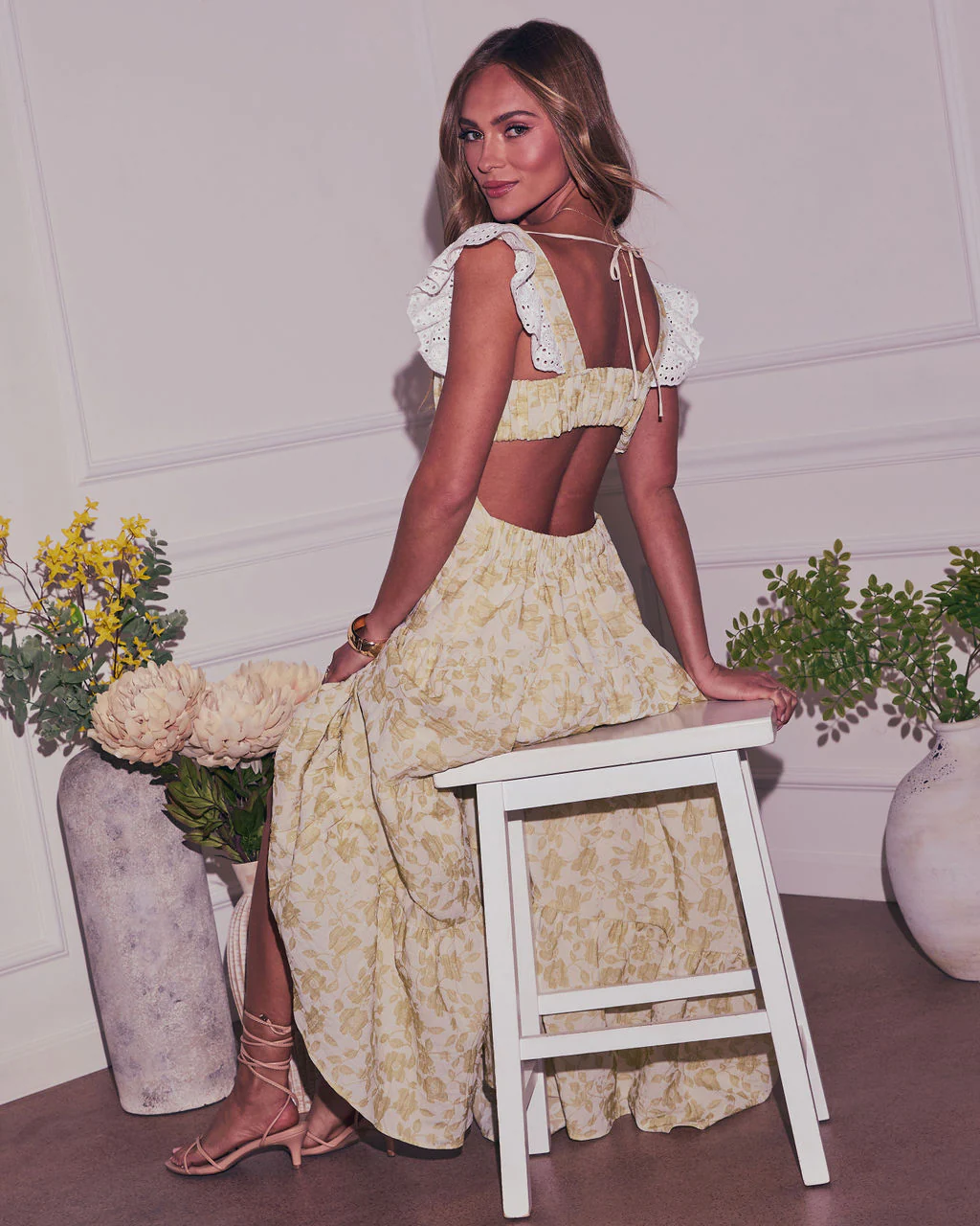 Blooming Bliss Tiered Maxi Dress