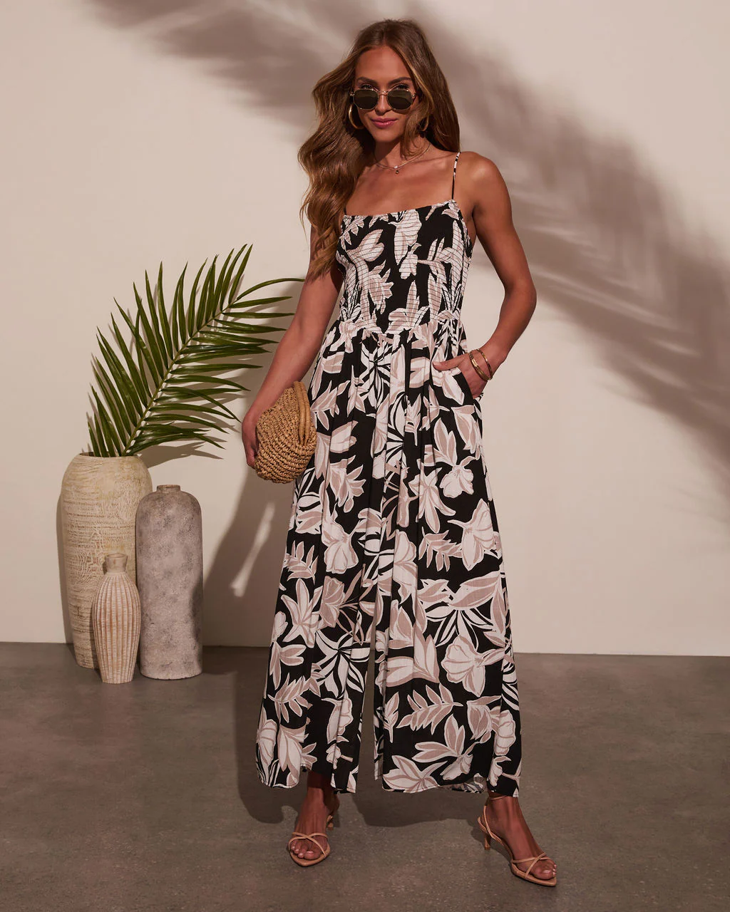 Bliss Escape Abstract Jumpsuit