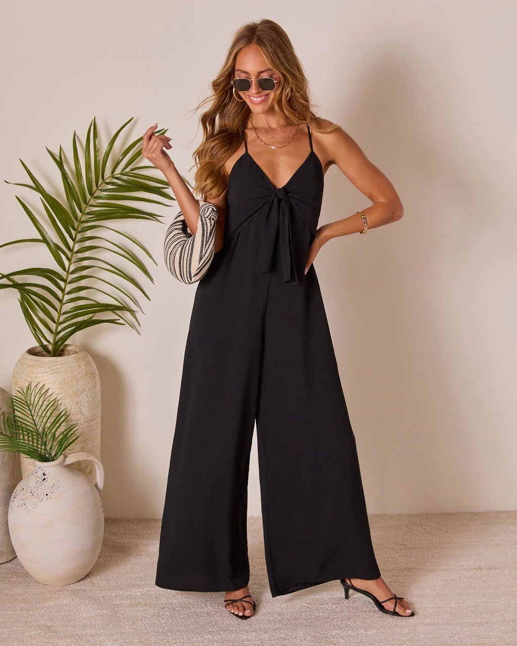 Dafni Bust Tie Jumpsuit
