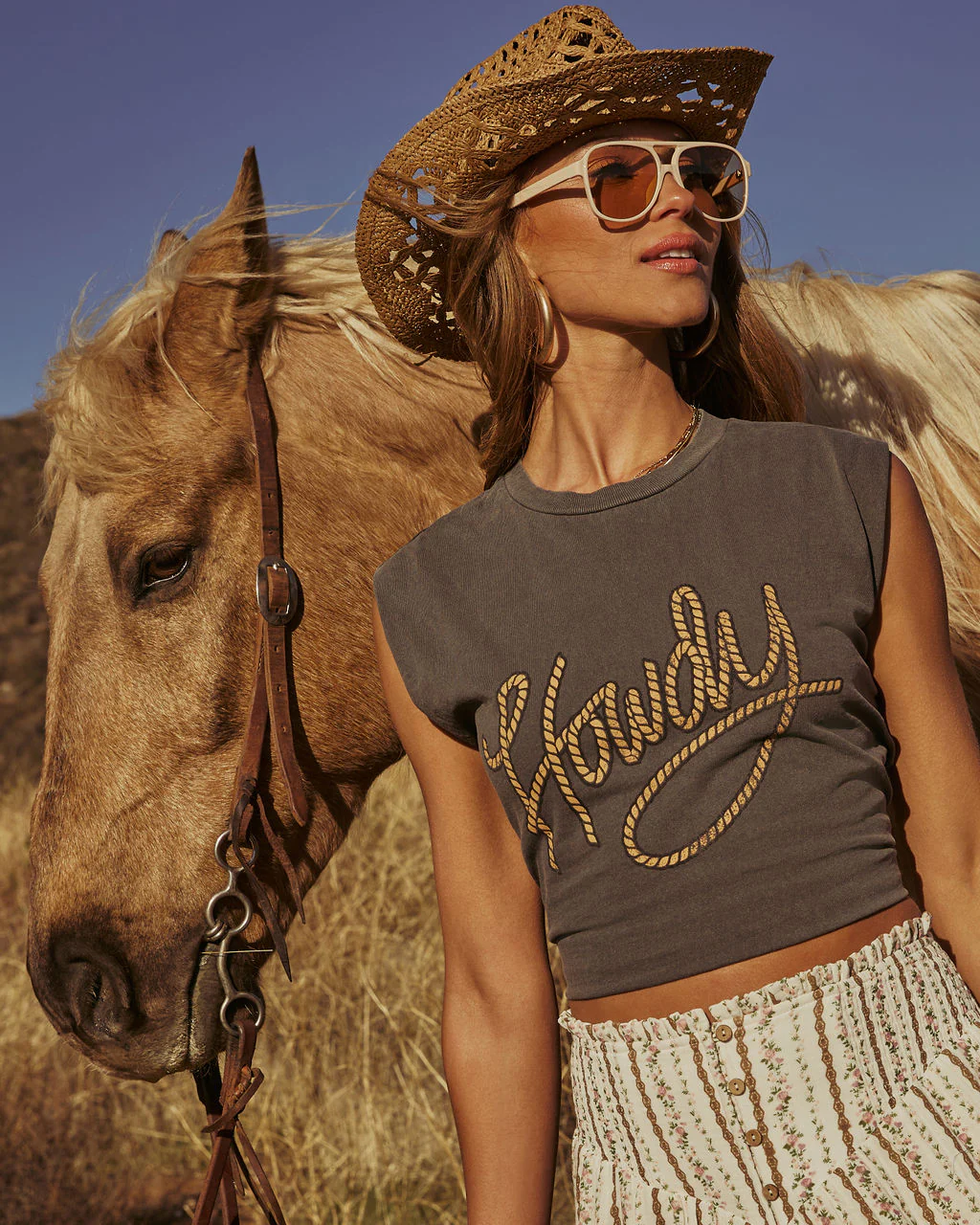 Bellah Classic Aviator Sunglasses