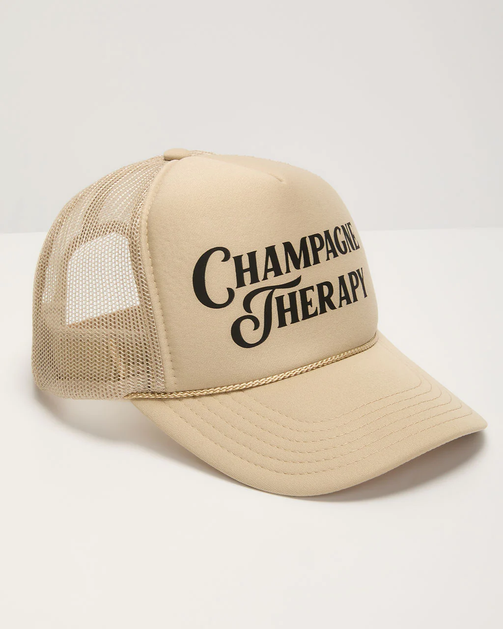 Champagne Therapy Trucker Hat
