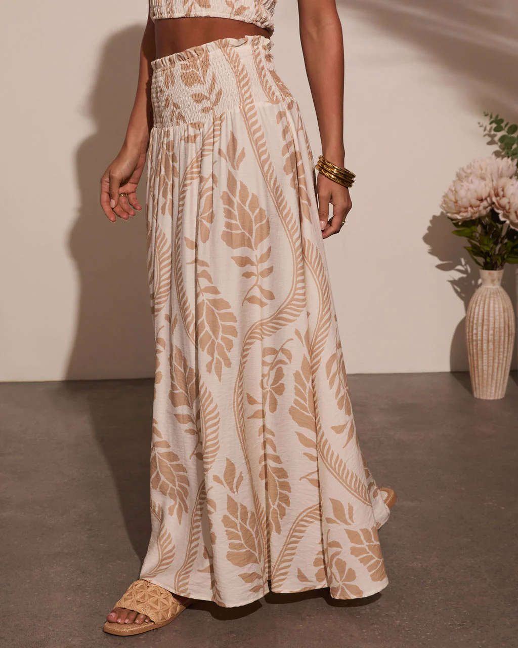 Coastal Views Tropical Maxi Skirt