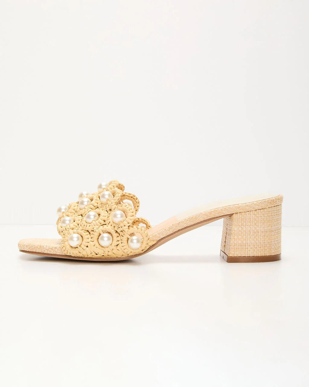 Dinah Pearl Embellished Mules