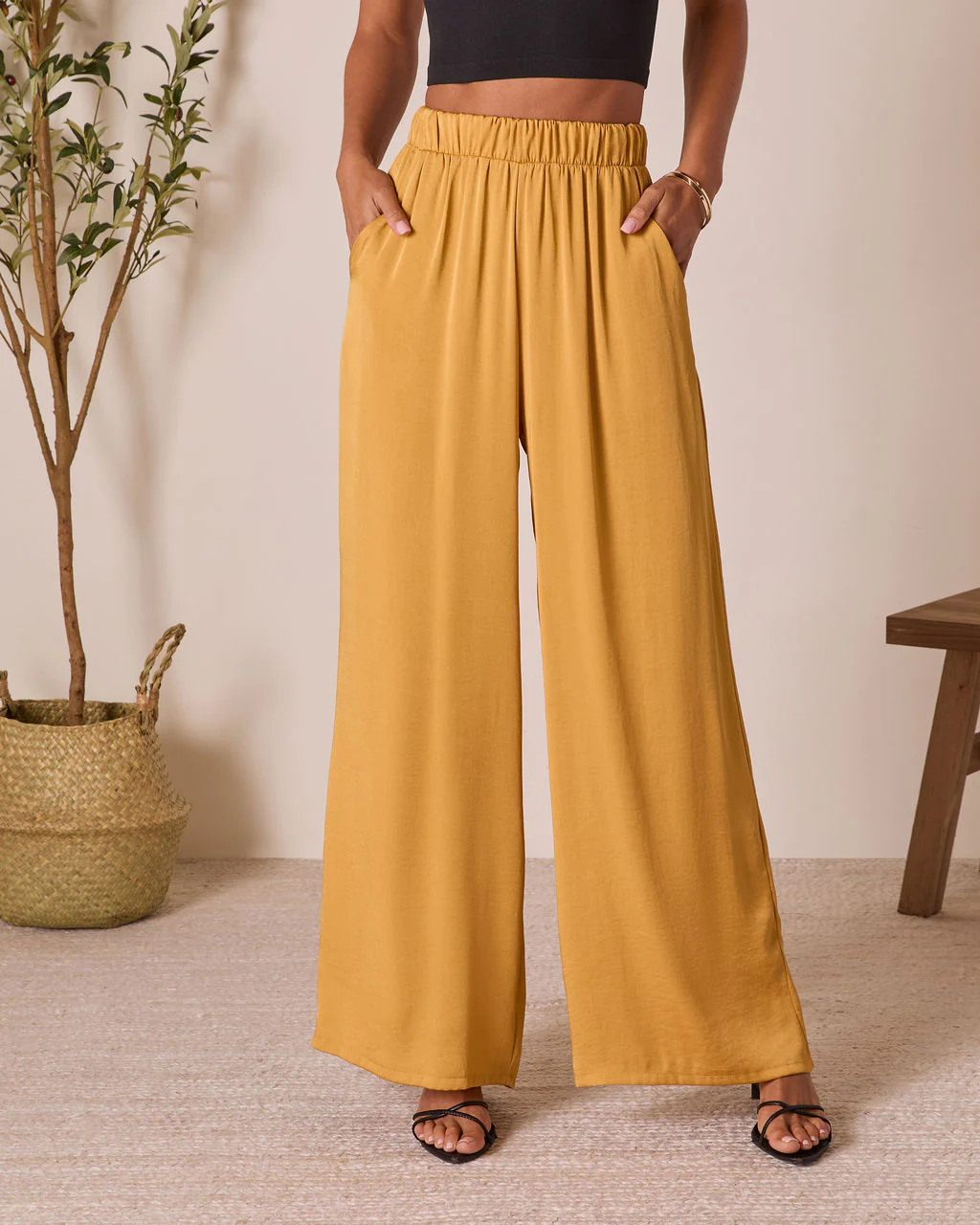 Better Days Wide Leg Pants