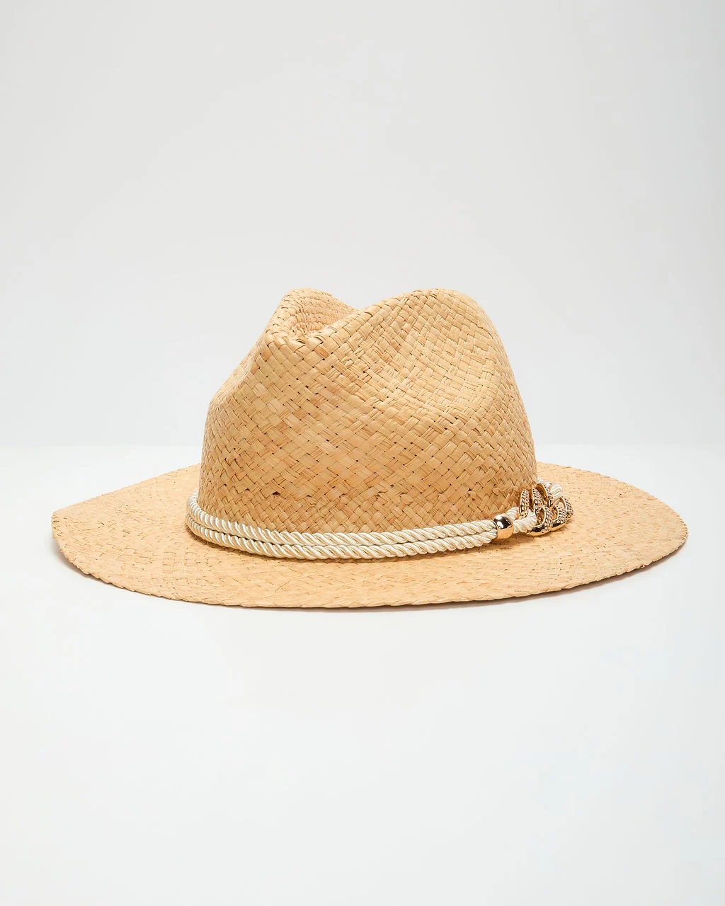 Alisson Rope And Chain Straw Hat