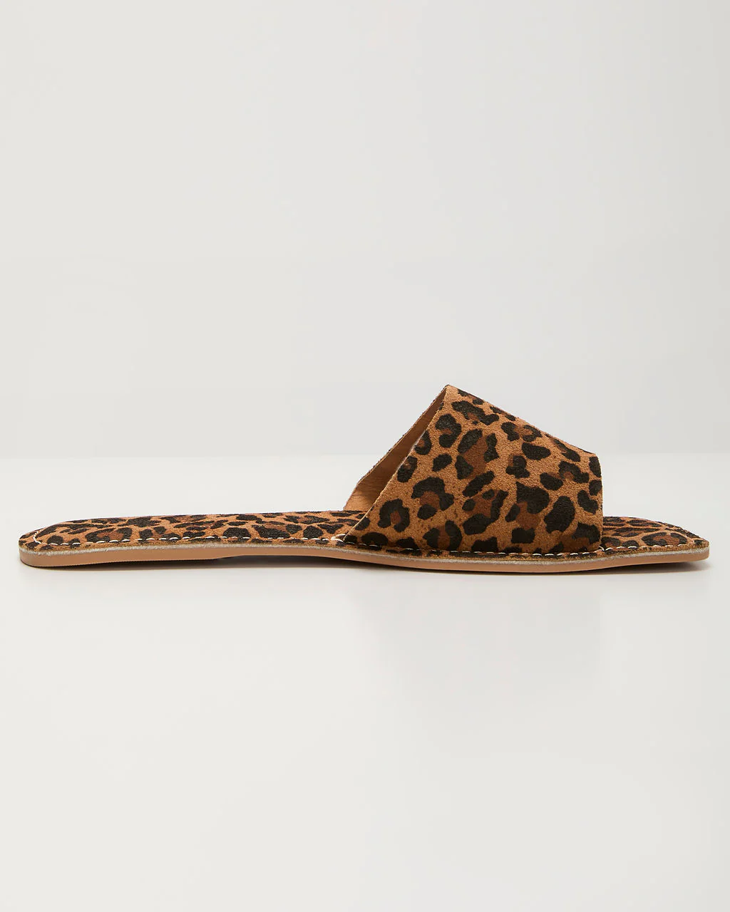 Alia Leopard Slide Sandals