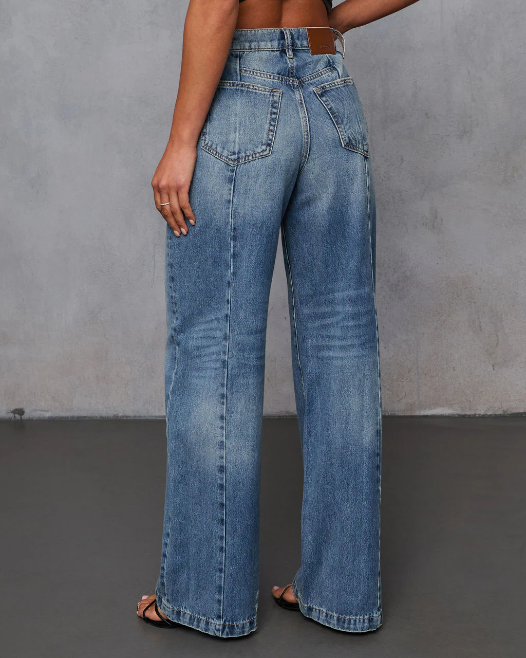Beverly Rigid Wide Leg Jeans