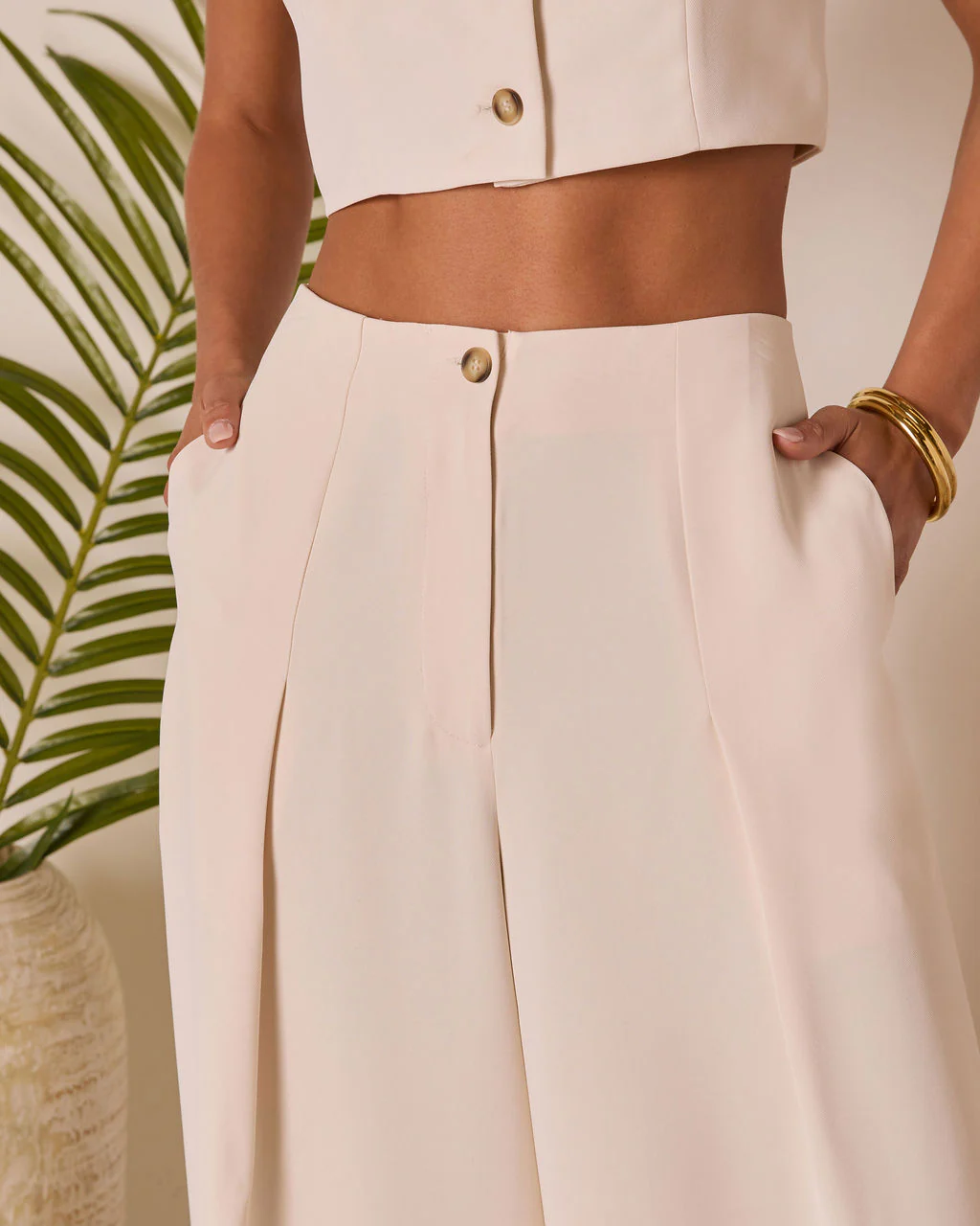 Clarissa High Rise Wide Leg Pants