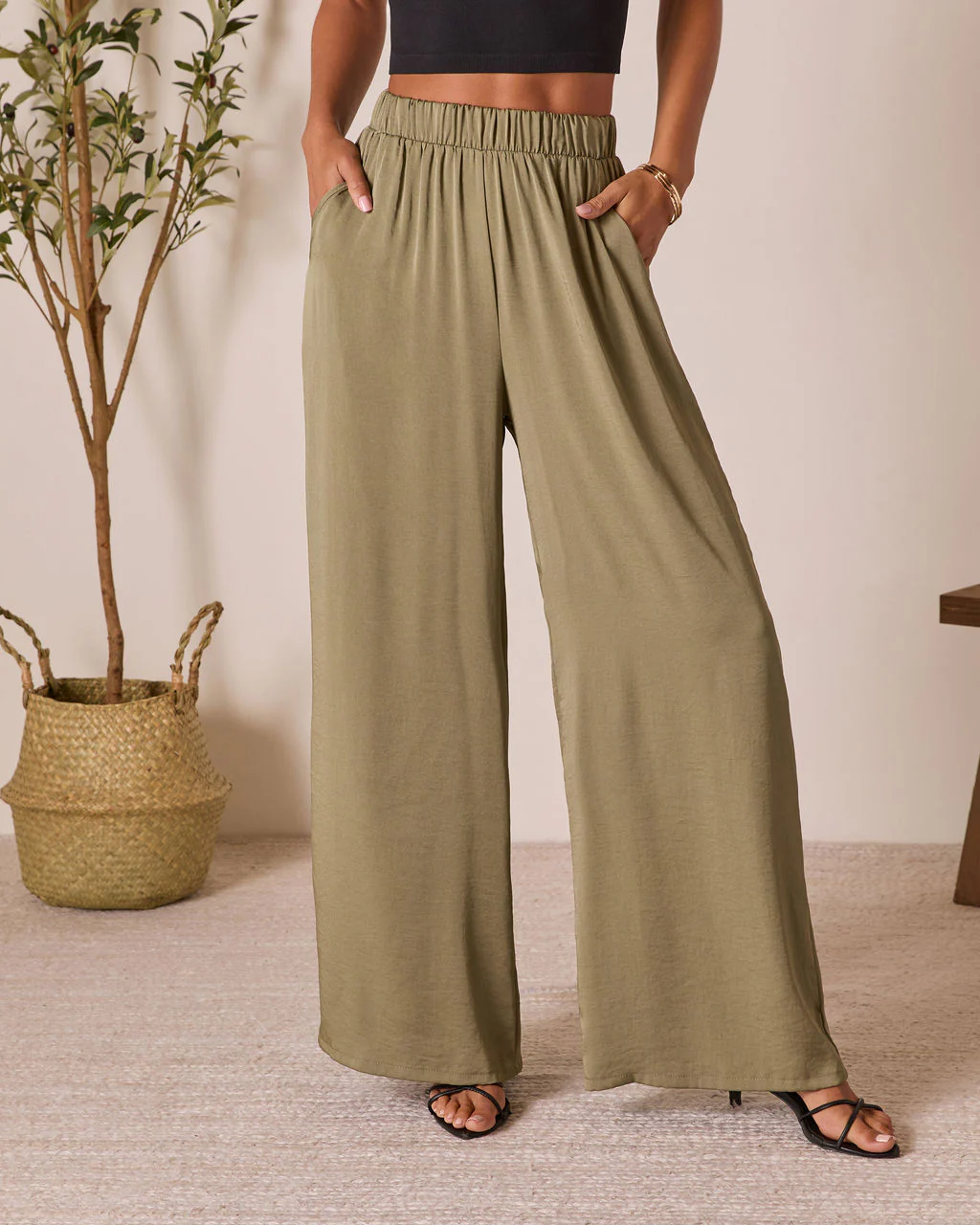 Better Days Wide Leg Pants