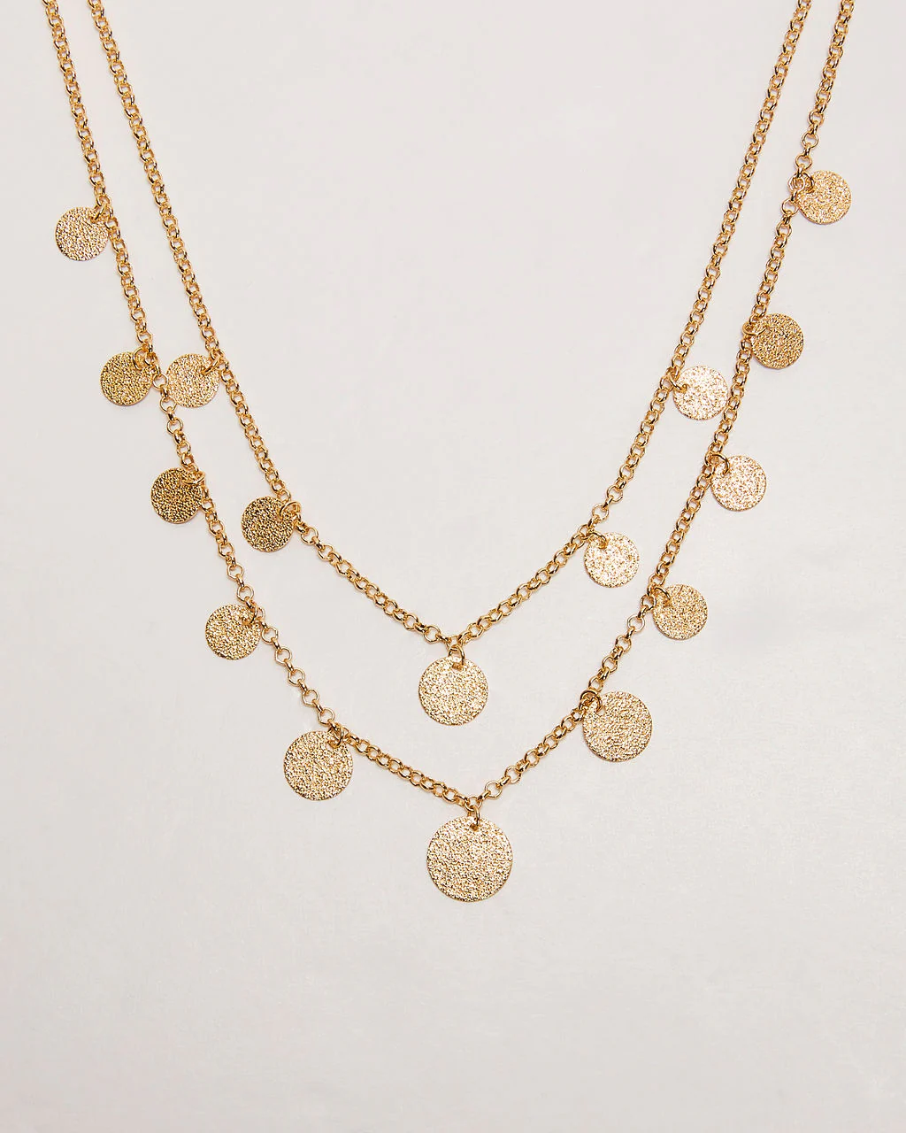 Gleaming Gypsy Layered Necklace