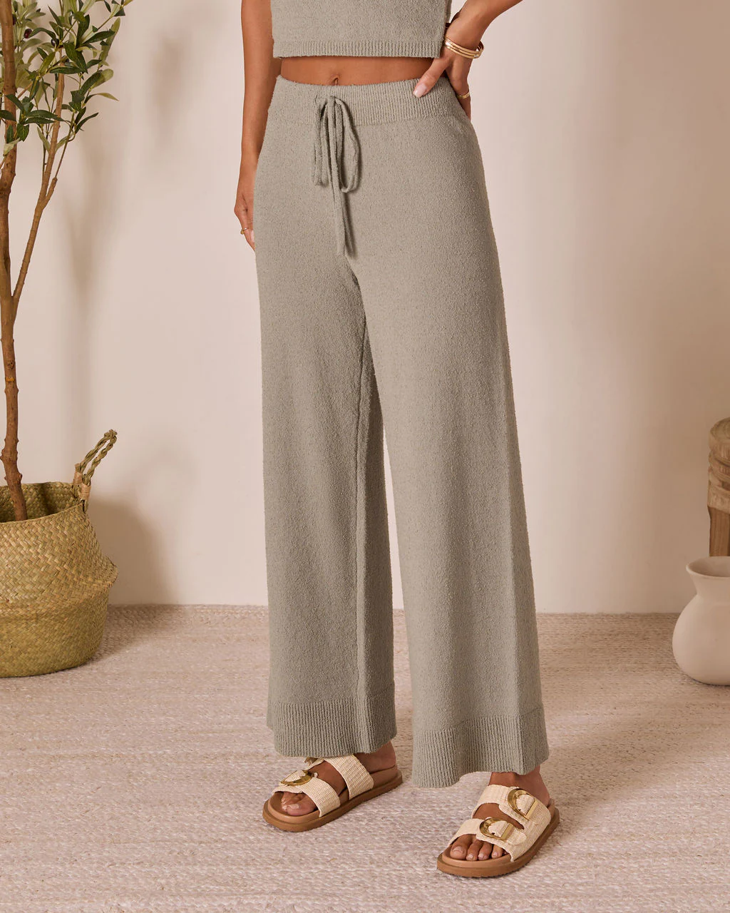 Drift Together High Rise Wide Leg Pants