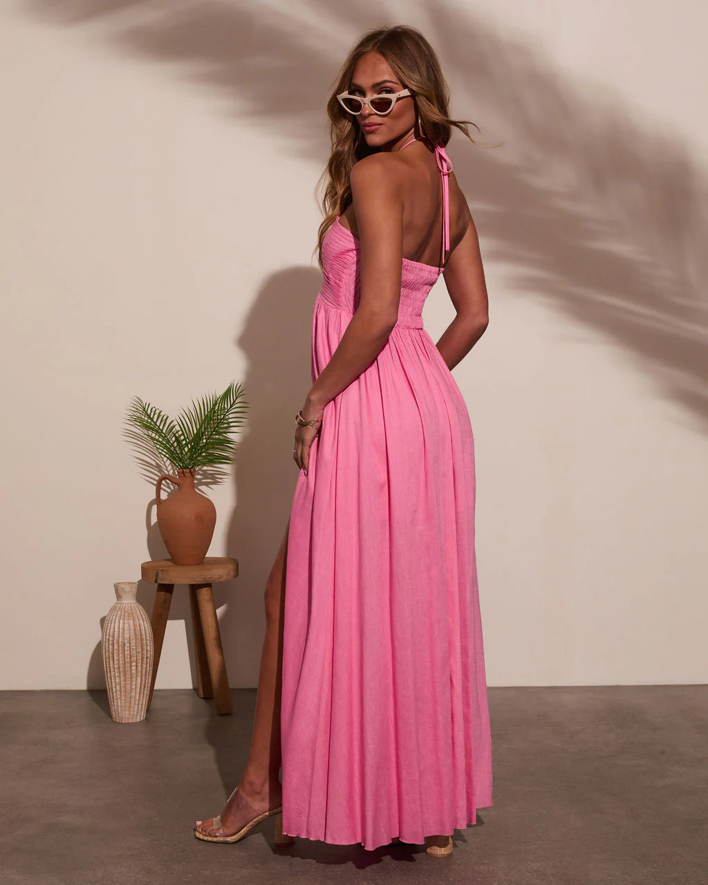 Bellen Halter Maxi Dress