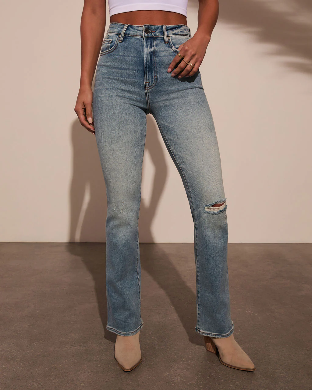 Carolyne Super Stretch Boot Cut Jeans