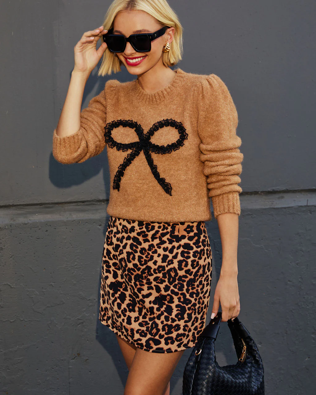 Get Wild Animal Print Mini Skirt