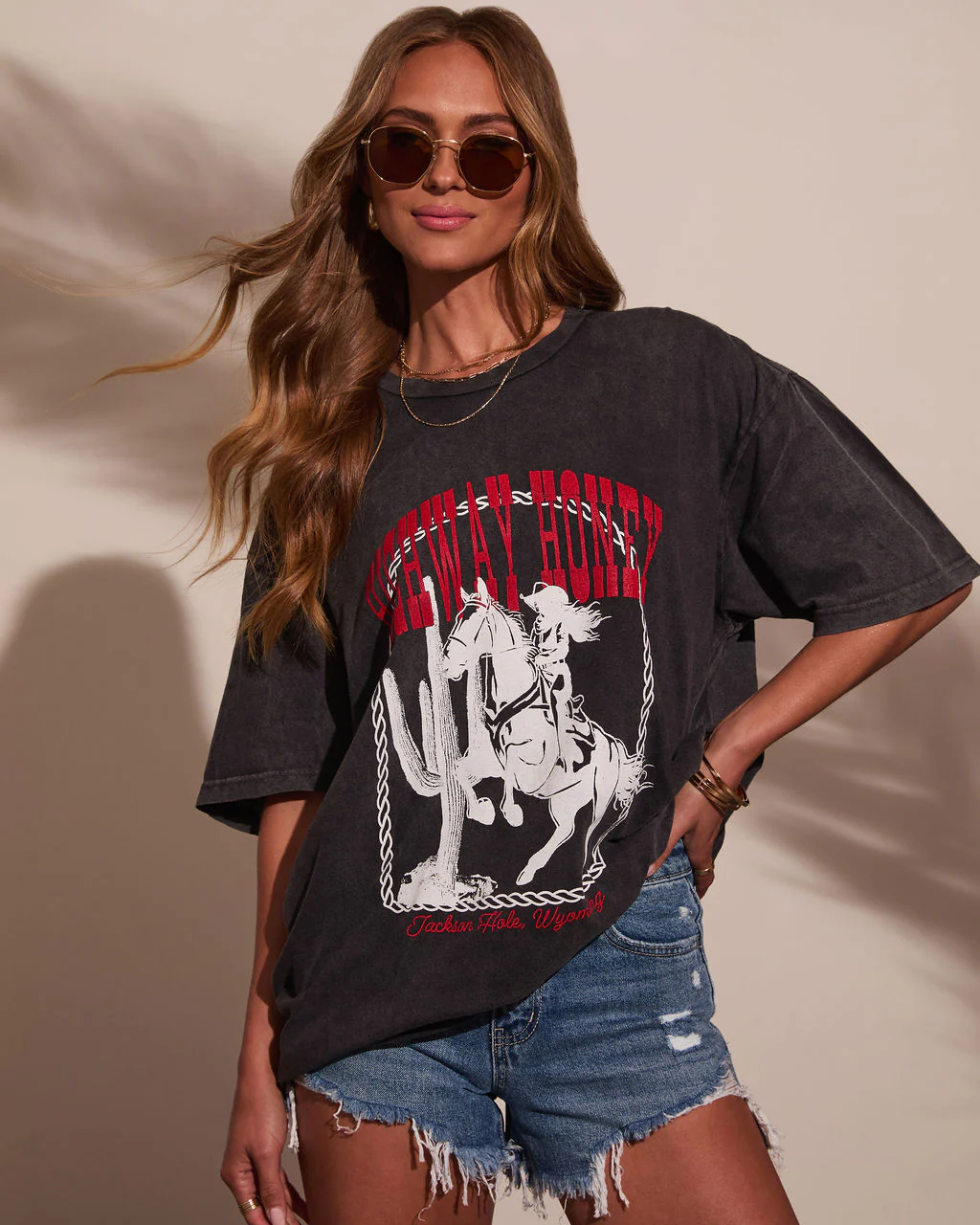 Highway Honey Short Sleeve Graphic Tee