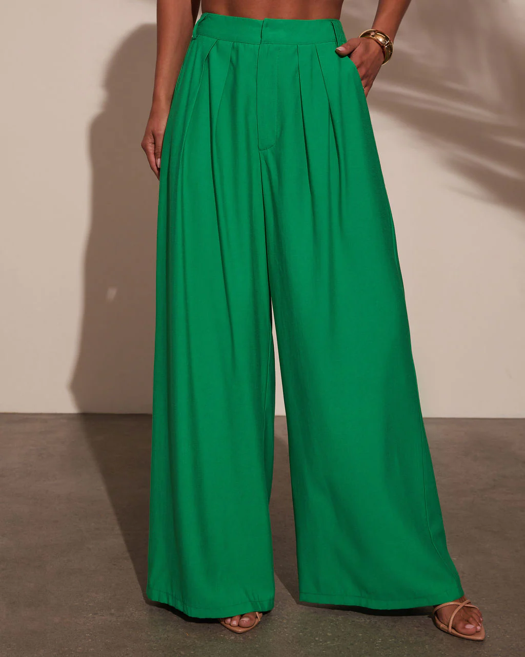 Charlie Wide Leg Trouser Pants