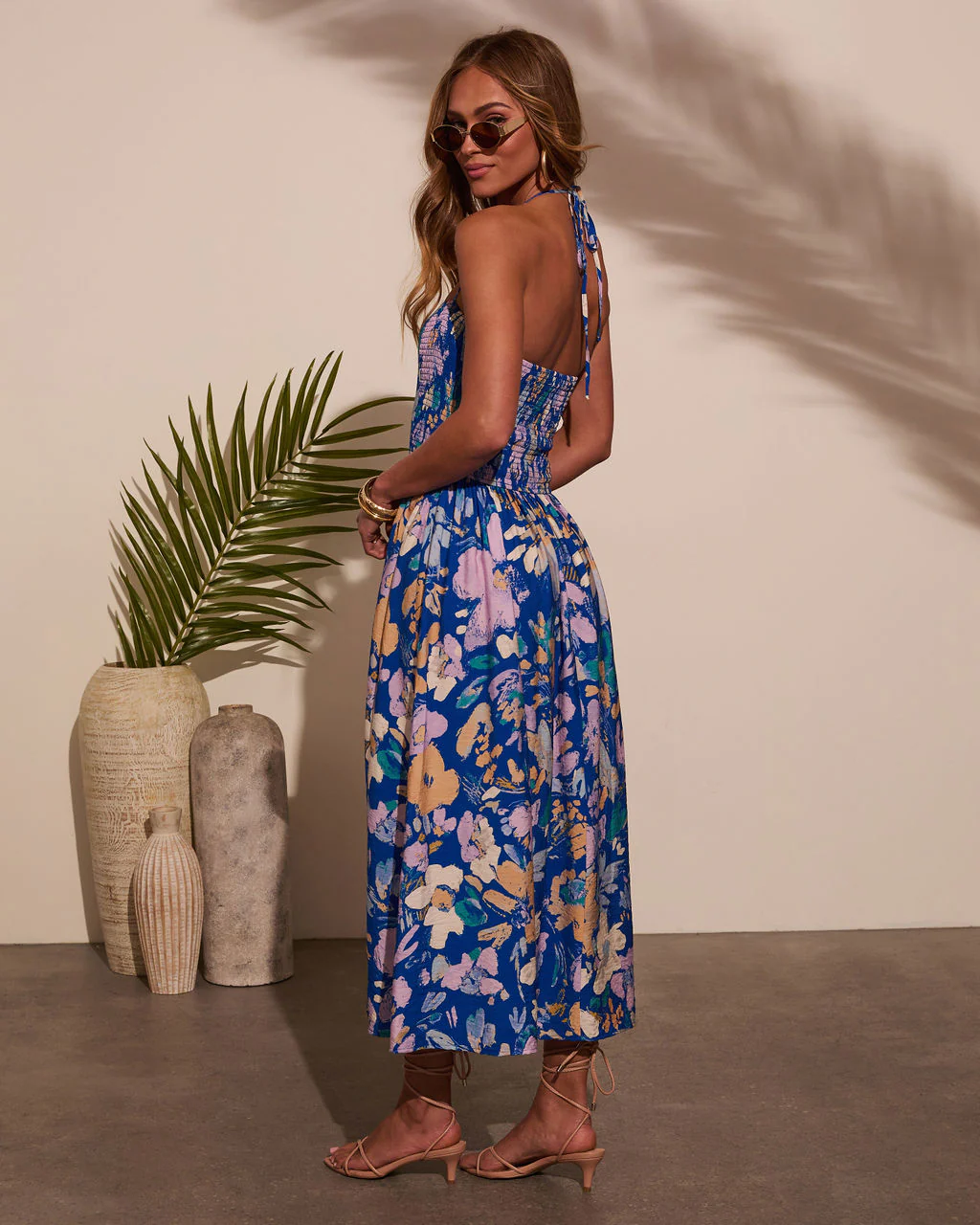 Delfina Floral Midi Dress