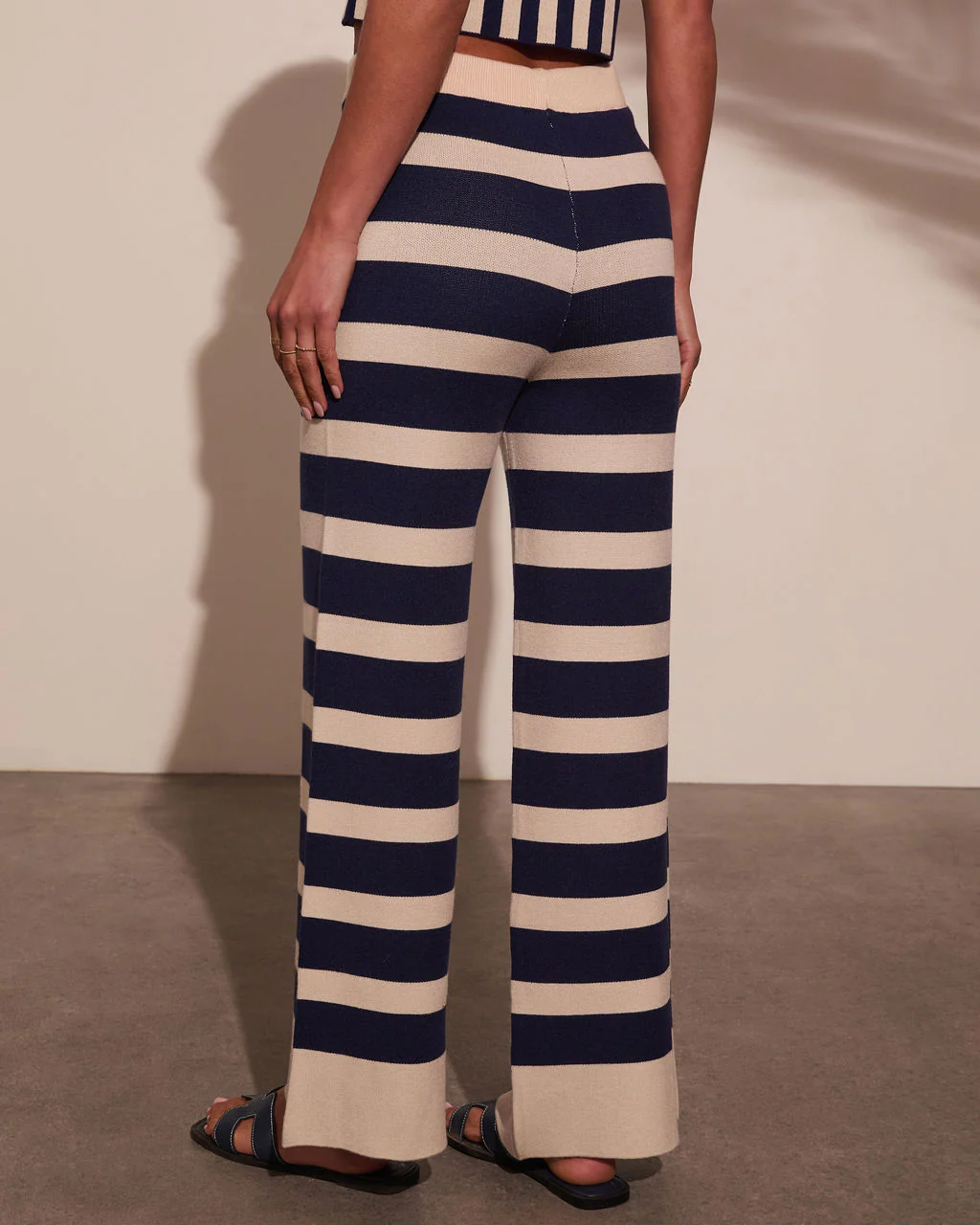 At The Dock Striped Drawstring Pants