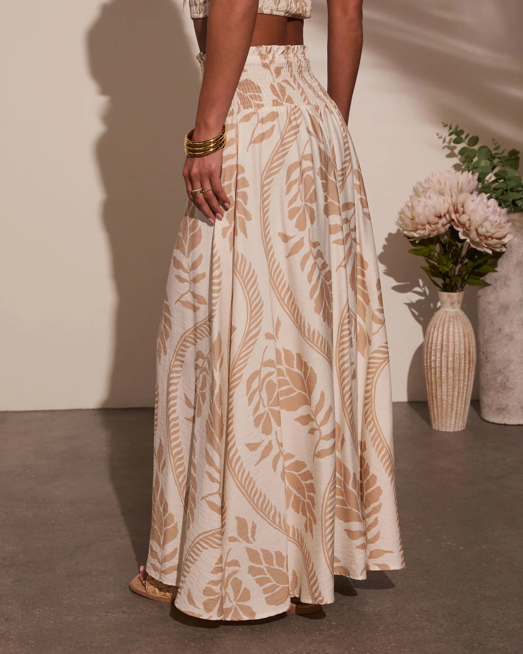 Coastal Views Tropical Maxi Skirt