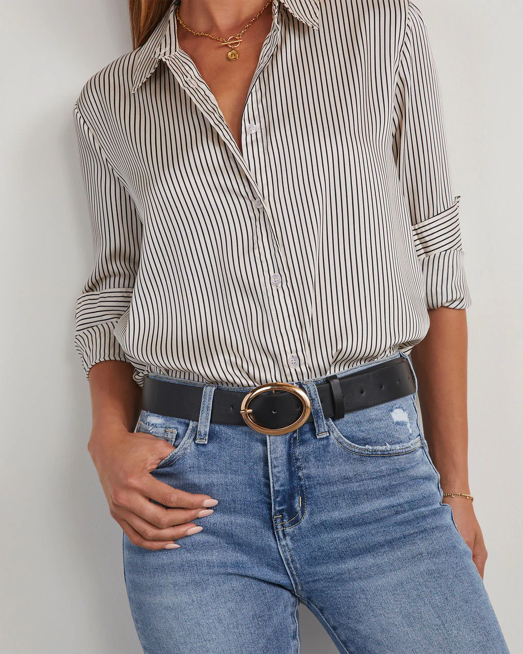 Beauden Oval Buckle Belt