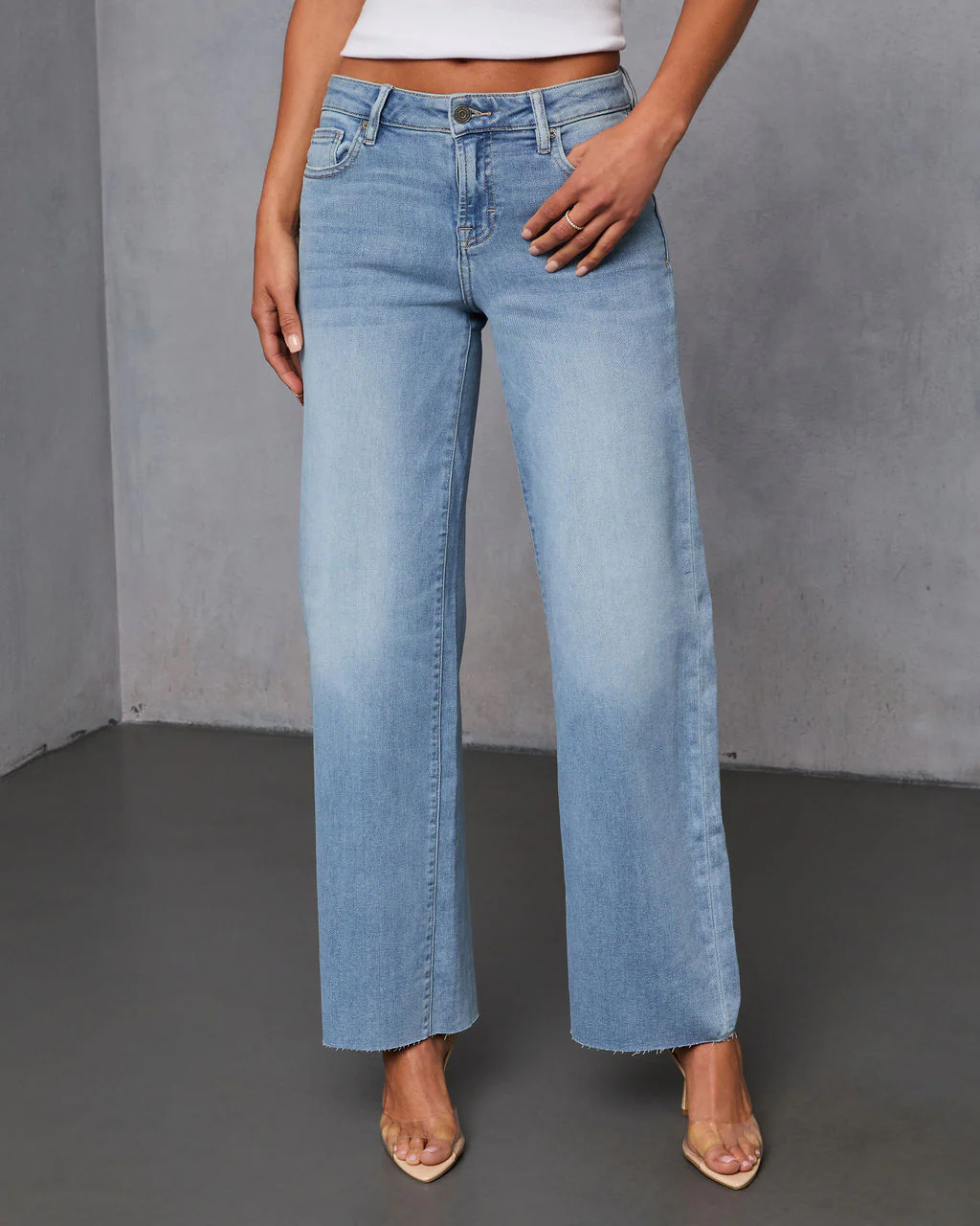 Becca Super Stretch Straight Leg Jeans