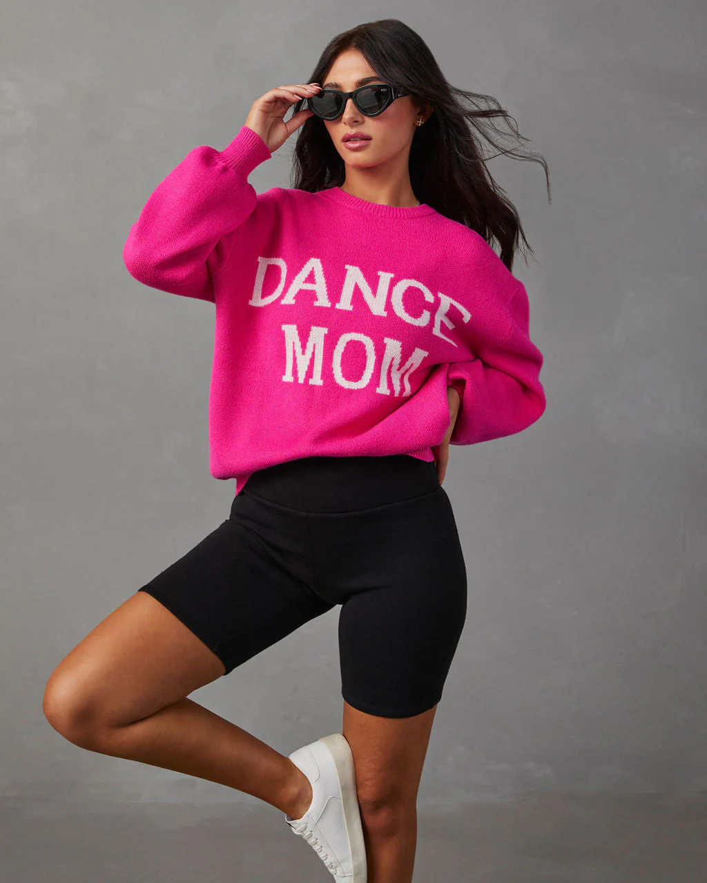 Dance Mom Knit Pullover Sweater