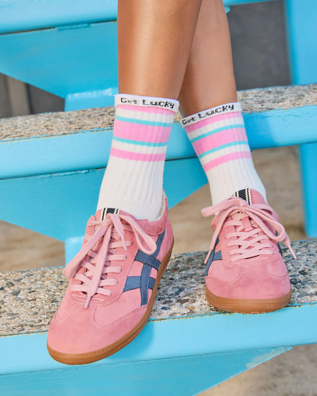 Bryher Striped Crew Socks