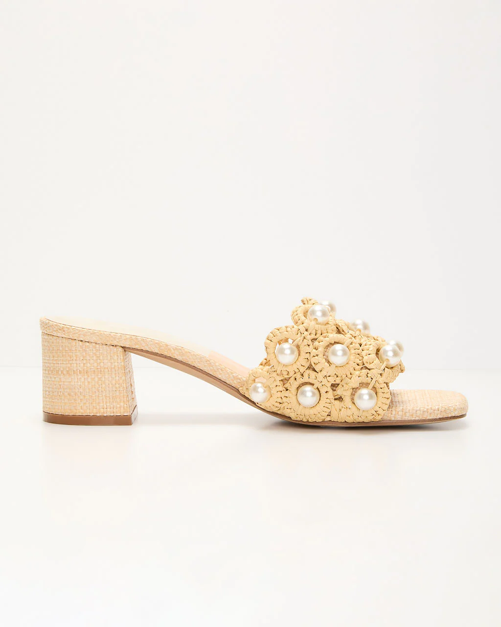 Dinah Pearl Embellished Mules