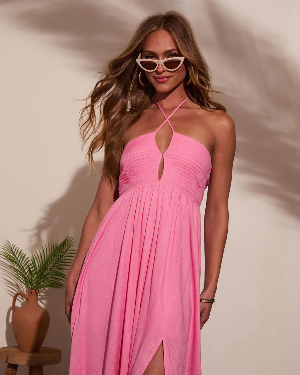 Bellen Halter Maxi Dress
