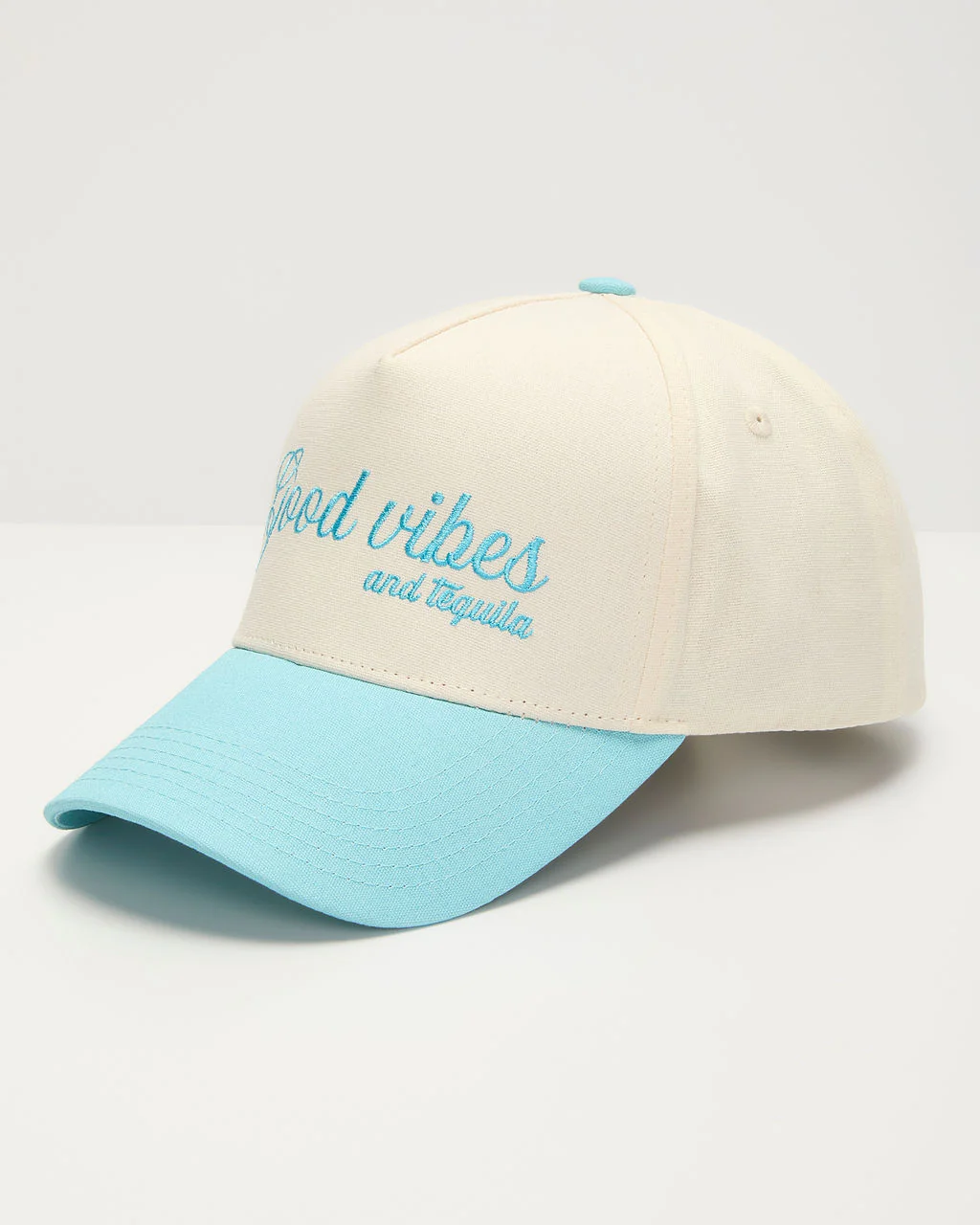 Good Vibes and Tequila Trucker Hat
