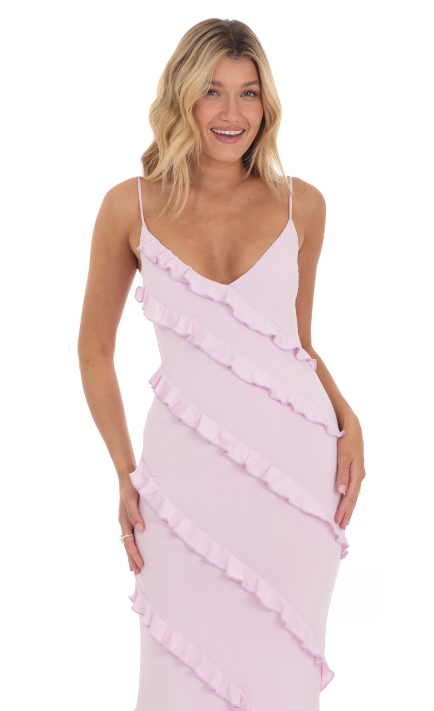 Ruffle Maxi Dress