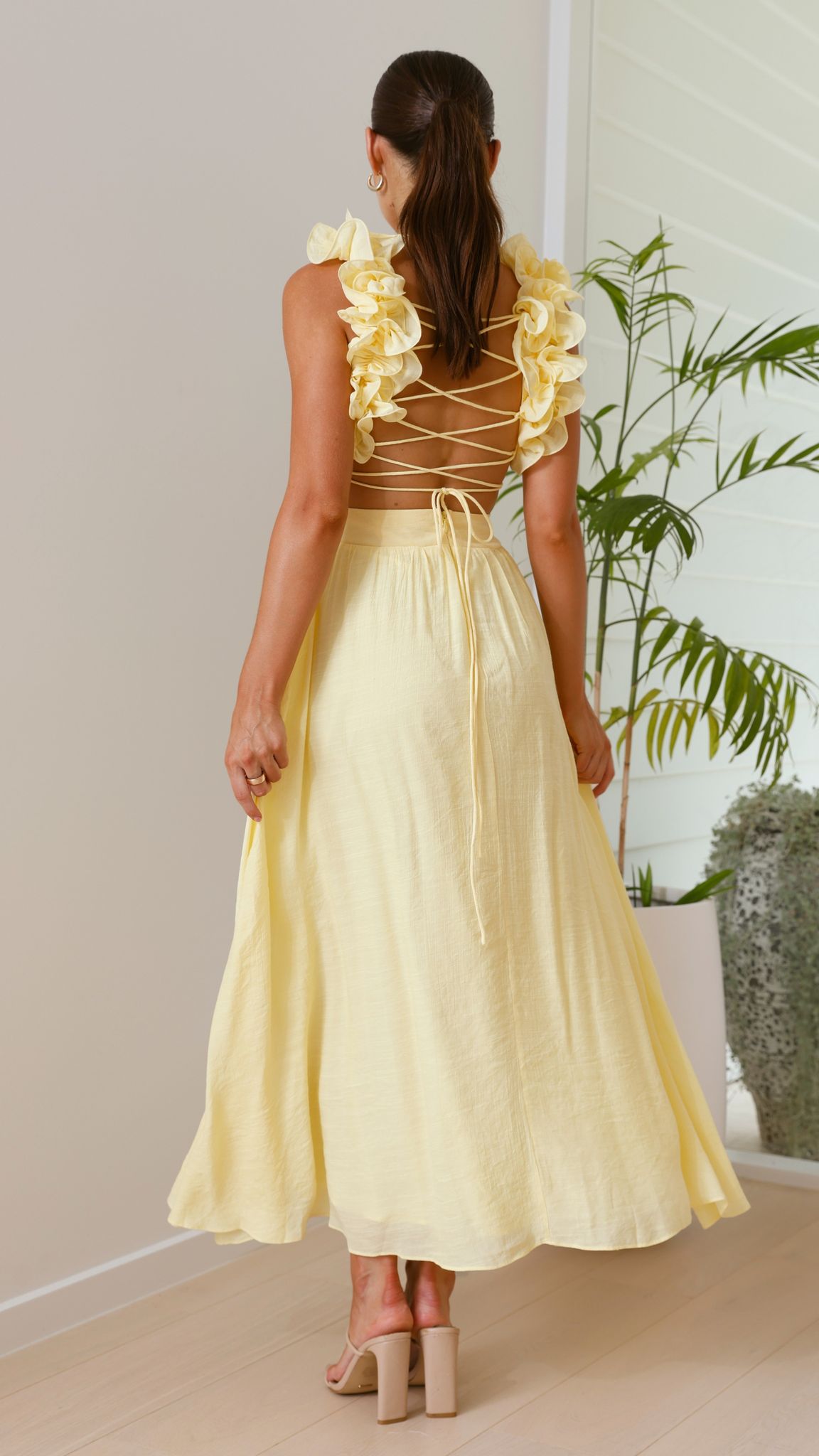 Galilhai Maxi Dress - Yellow