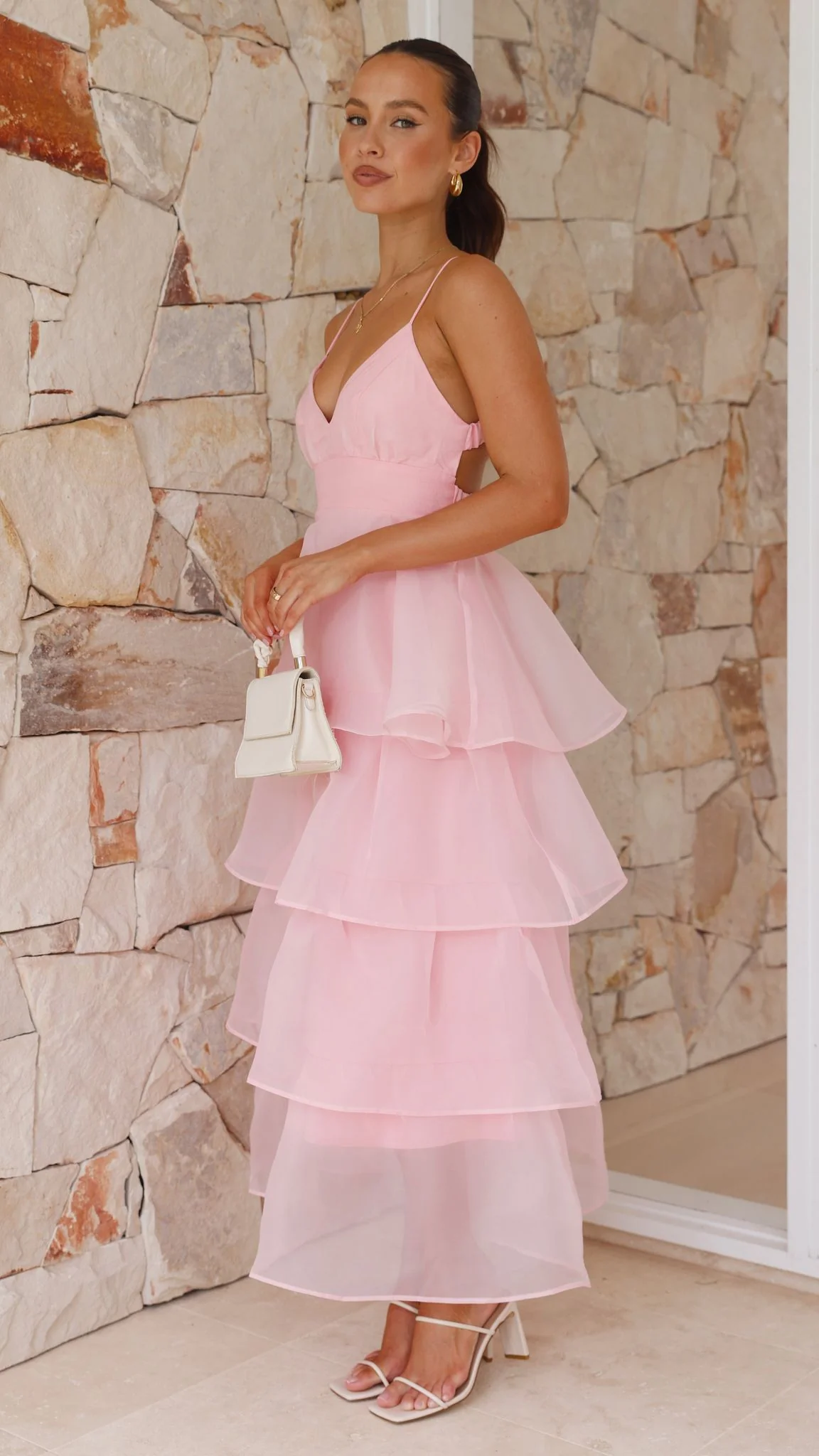 Shayla Maxi Dress - Pink