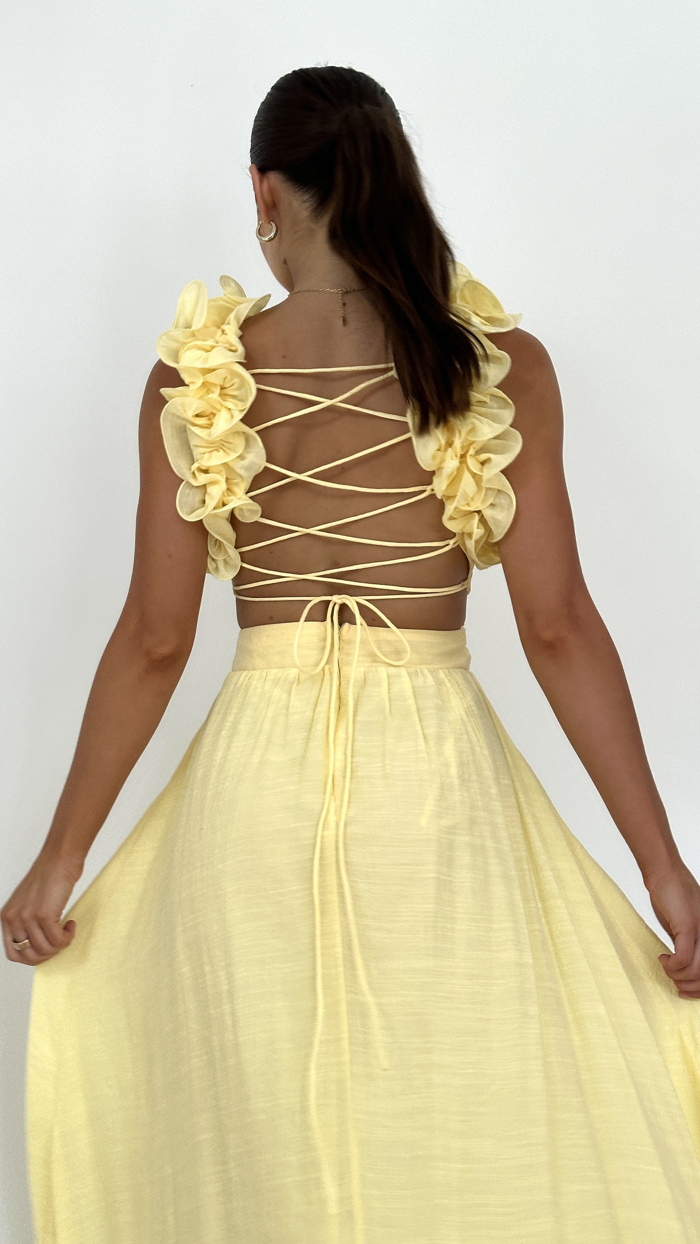 Galilhai Maxi Dress - Yellow