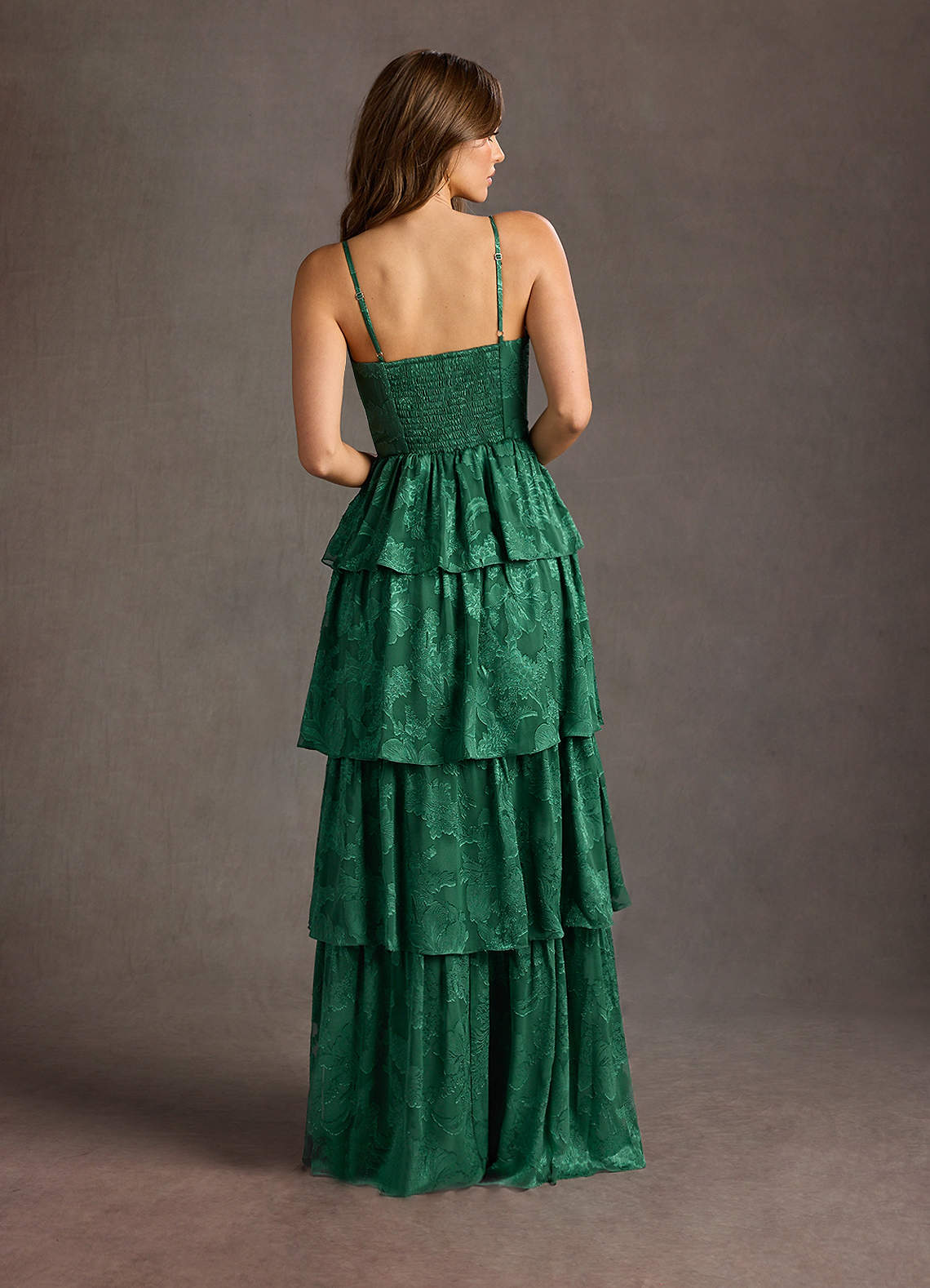 Paloma Dark Green Maxi Dress