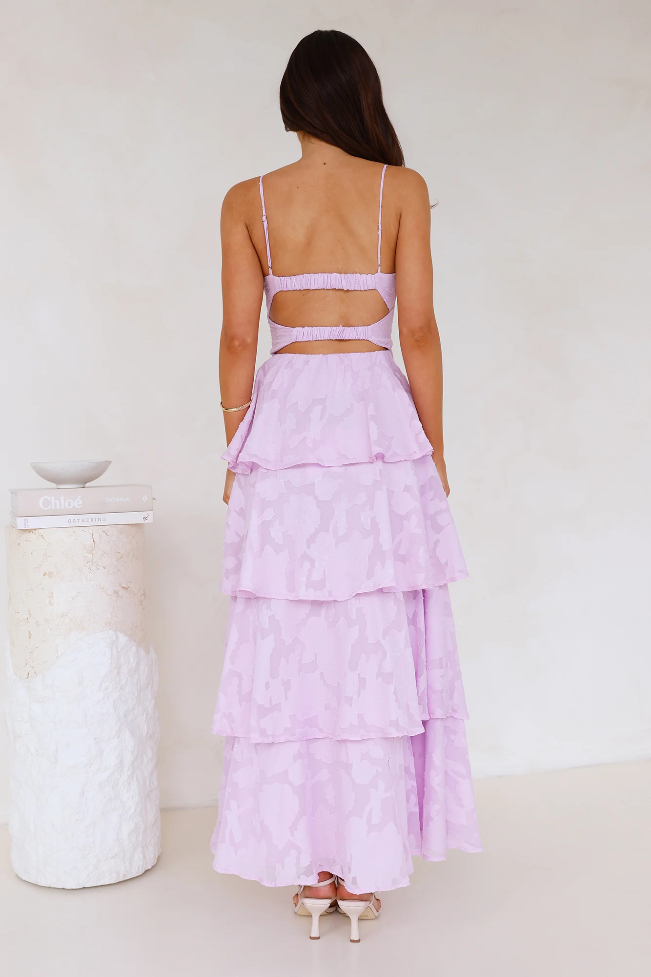 Thriving Now Maxi Dress Lilac