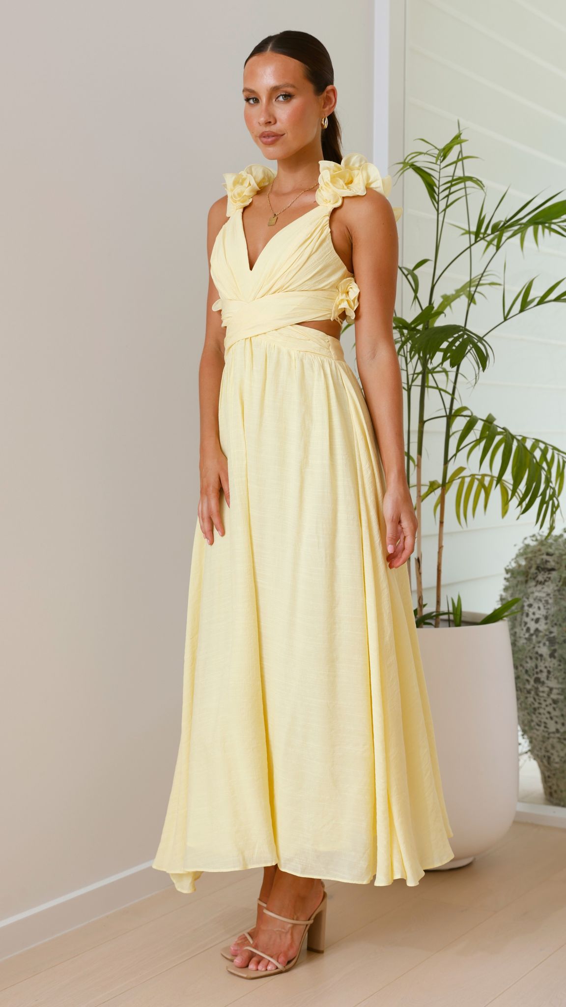 Galilhai Maxi Dress - Yellow