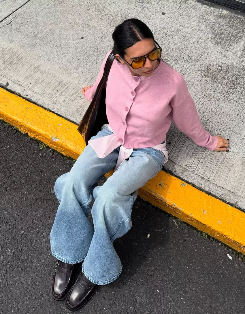 Soft touch button-up cardigan