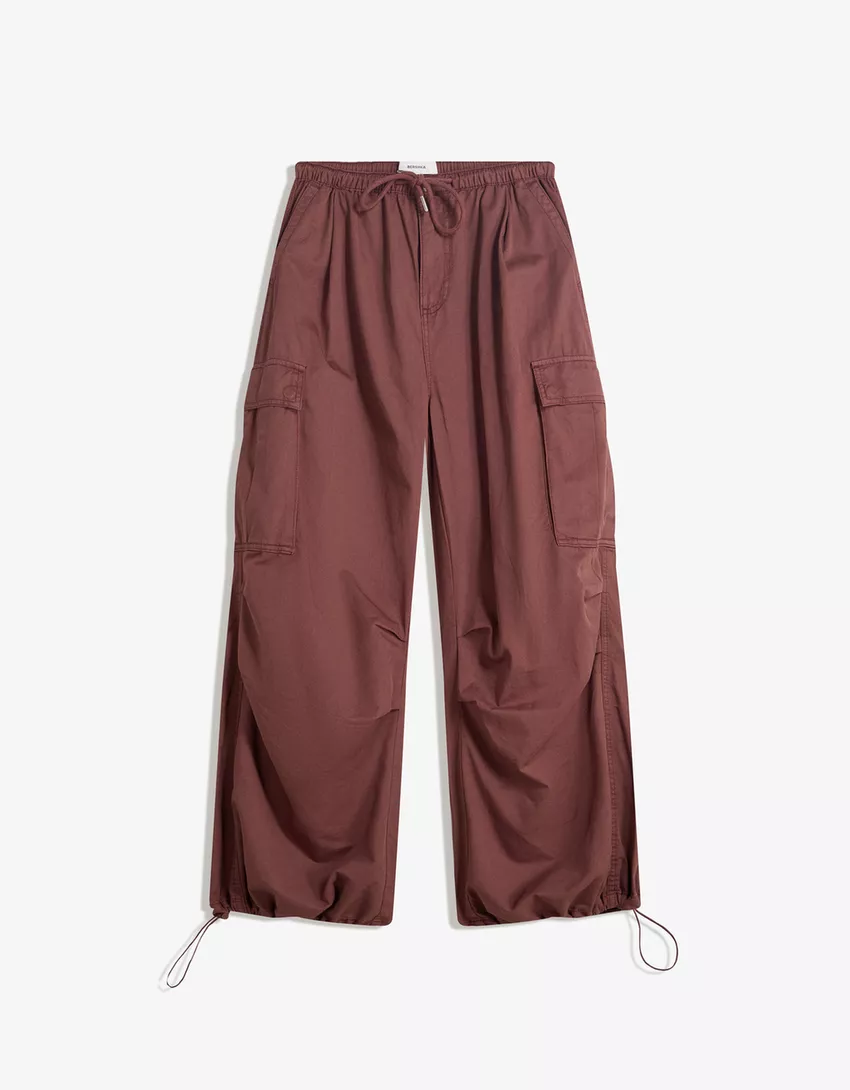 Cargo parachute pants