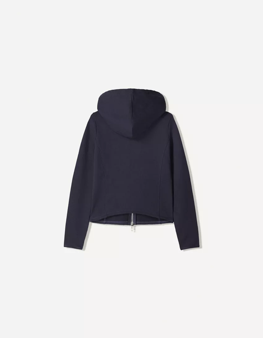 Zip-up hoodie
