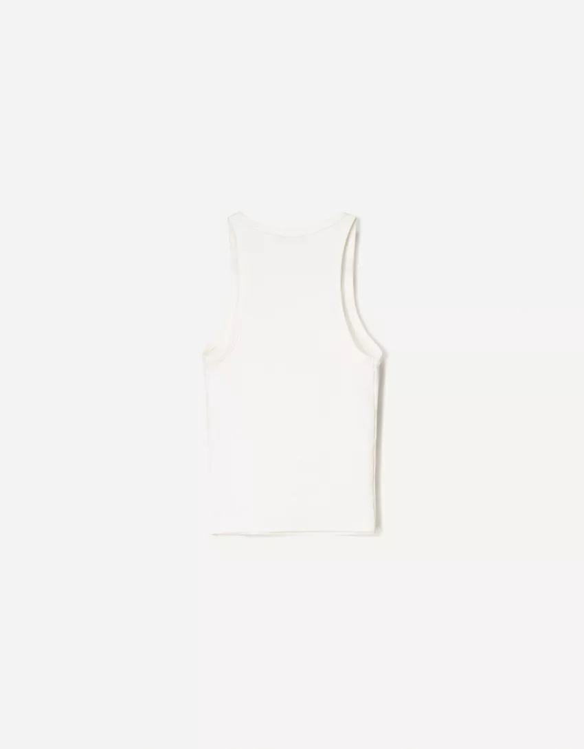 Ribbed tank top