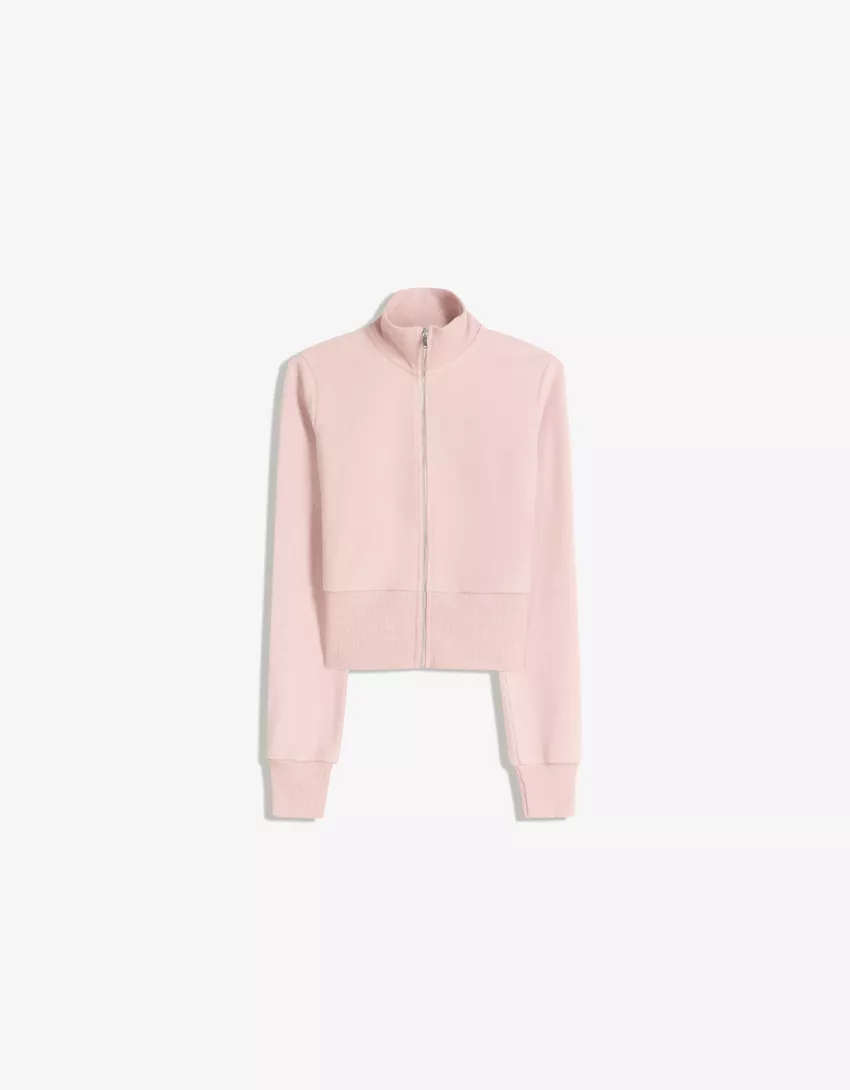 Zip-up sweatshirt
